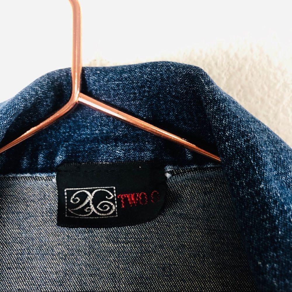 EUC ANGL Denim Button Down Jacket XS - Picture 4 of 6